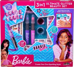 Character Options BARBIE Beauty Set 3 in 1 Ultimate Glitter