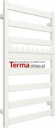 Grzejnik łazienkowy Terma Electric towel dryer Terma Vivo 500 mm x 910 mm, white