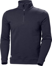 Helly Hansen Sweater HELLY HANSEN Manchester Half Zip Sweatshirt, 590 blue M
