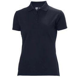 Helly Hansen Women's T-shirt HELLY HANSEN Manchester Polo, blue 2XL