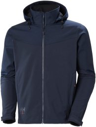 Kurtka męska Helly Hansen Jacket HELLY HANSEN Oxford Softshell, blue 3XL