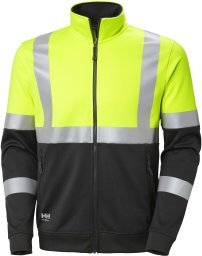 Helly Hansen Sweater HELLY HANSEN Addvis Zip Sweatshirt Class 1, yellow L