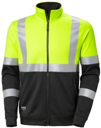 Helly Hansen Jumper HELLY HANSEN Addvis Zip Sweatshirt Class 1, yellow M