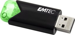 Pendrive Emtec Emtec Click Easy pamięć USB 64 GB USB Typu-A 3.2 Gen 1 (3.1 Gen 1) Czarny, Zielony