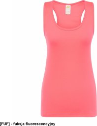  JHK SPORTARBL - Damski t-back - fuksja fluorescencyjny L