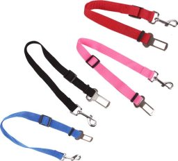  Nobleza SIMPLE DOG SAFETY BELT W2.5*L45-60CM RED/PINK/BLACK/BLUE SIMPLE DOG SAFETY BELT W2.5*L45-60CM RED/PINK/BLACK/BLUE