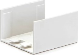 Aigostar  Kwadratowa listwa z PVC biała łącznik 40 * 25 mm 4 szt. Kwadratowa listwa z PVC biała łącznik 40 * 25 mm 4 szt.