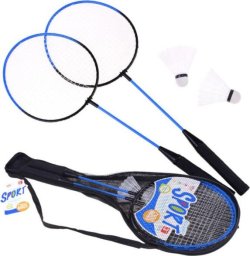  Jokomisiada Paletki rakietki Badminton + lotki SP0628