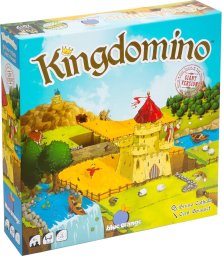 FoxGames Kingdomino OGROMNA wersja XXL gra planszowa strategiczna rodzinna kafelki