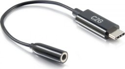 Adapter USB C2G C2G USB C to 3.5mm Audio Adapter - USB C to AUX Cable - USB C to Headphone Jack - Adapter USB-C auf Klinkenstecker - 24 pin USB-C mannlich zu mini-phone stereo 3.5 mm weiblich