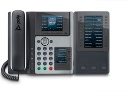 Telefon HP HP Poly Edge E400 IP Phone and PoE-enabled