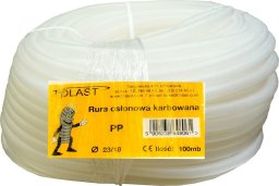 TT Plast Rura karbowana przezroczysta 23mm RKLF 23/18 100m