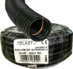 TT Plast Rura karbowana odporna UV 25/20 12470 RKSSUVP 50m