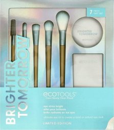 EcoTools Brighter Tomorrow Set EcoTools: EcoTools, Pointed, Concealer Brush + EcoTools, Large, Eyeshadow Brush + EcoTools, Diffuse, Eyeshadow Brush + EcoTools, Precision, Highlighter Brush + EcoTools, Spoolie, Eyebrow Brush + Compact Mirror, Single-Sided