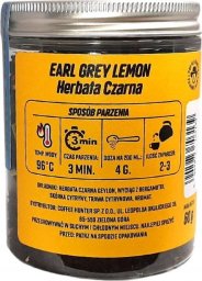  Coffee Hunter HERBATA CZARNA EARL GREY LEMON 60g