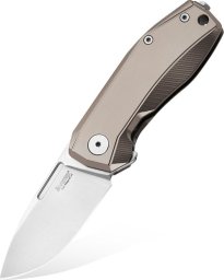 LionSteel Knives Nóż składany LionSTEEL NANO Brown Titanium