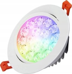 Lampa sufitowa MiBoxer Spotlight FUT062 Mi-Light 9W RGB+CCT