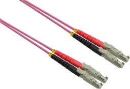 Roline ROLINE kabel światłowodowy duplex 50/125µm OM4, LSH/LSH, LSOH, fioletowy, 5 m