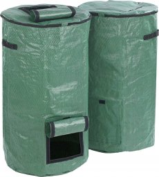  Maximex Składane kompostowniki ogrodowe, 2 x 125 l