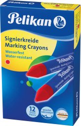 Pelikan Pelikan 701029, 12 pc(s), Red, Blue, Red, Round, Boy/Girl, Box