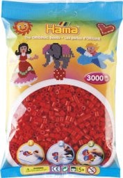 Hama Beads Hama Beads 201-05, Red, Tube bead, 3000 pc(s)