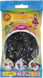 Hama Beads Hama midi perler 1000stk sort