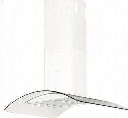 Okap Silverline SILVERLINE Melin Ada SL 4142-60 HV - Kåpa - fritt hängande - bredd: 60 cm - djup: 60 cm - utsug och återcirkulering (med extra återcirkuleringssats) - vit