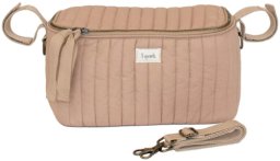 3 Sprouts 3 Sprouts Opbevaringskurv til klap- og barnevogn (Organizer), Quilt/Sennep