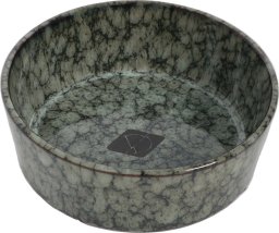 D&D D&D SKÅL JASPER Ø13 CM. 350 ML. GREEN MARBLE