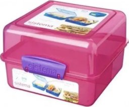 Sistema Sistema Madkasse Lunch Cube Itsy Bitsy - Pink/lilla