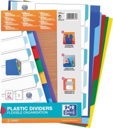 Segregator Elba Elba 100209052, Multicolour, Polypropylene (PP), A4