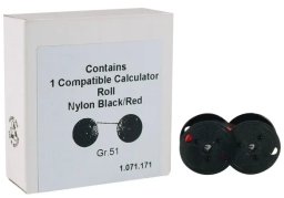 Armor Armor - Sort, rød - 13 mm x 6 m - print-bånd