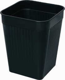 Bantex Bantex 100400352, 14 L, Square, Polypropylene (PP), Black, 260 mm, 321 mm