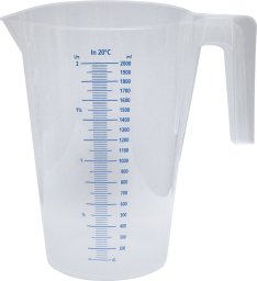 Kabi Miarka 0.5 ltr Otwarty uchwyt Miękka plastik 1 szt.