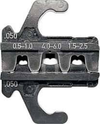 Rennsteig Rennsteig Werkzeuge 629 050 3 0 1 Krympeindsats Uisolerede fladstikforbindelser Stikbredde 4,8 /6,3 mm 0.5 til 6 mm² Passer til mærke Rennsteig Werkzeuge