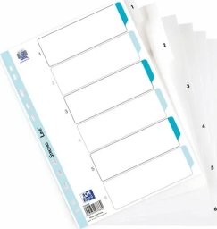 Elba Elba 100204806, White, Polypropylene (PP), A4, 0.12 mm, 6 pc(s)