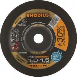 Rhodius XT38 205701 Tarcza tnąca prosta 180 mm 22.23 mm 1 szt