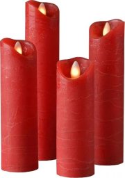 Dekoracja świąteczna Sompex Sompex Shine Led Candle, Set Of 4, Remote Controllable, Timer Function, Multi Led