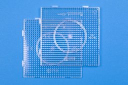  Hama Beads Hama stiftplade 2stk 234 15x15cm transparent