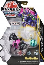 Figurka Bakugan Bakugan Diecast Power - Nillisious White