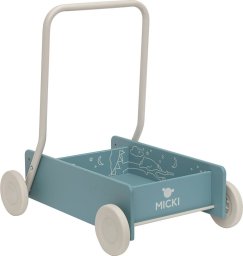 Micki Micki Lära Gå Vagn, Blå