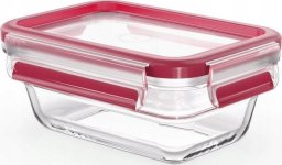  Tefal Tefal MasterSeal N1040510, Box, Rectangular, 0.45 L, Transparent, Red, Glass, 420 °C