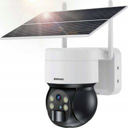 Kamera IP Choetech Kamera Choetech ASC006-WF solarna inteligentna PTZ WiFi z panelem słonecznym 5W - biała