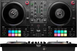 Kolumna Hercules Hercules DJ Control Inpulse T7 2-pokładowy kontroler DJ w kolorze czarnym