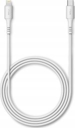 Kabel USB MiLi MILI USB-C LIGHTNING MFI CABLE WHITE (30MIN=50%) 2M