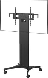 Vision VISION Motorisierter hohenverstellbarer Bildschirmwagen - 30 JAHRE GARANTIE - hochbelastbar - Geeignet fur Bildschirme bis 100 Zoll mit VESA-Grossen bis zu 800 x 600 - Hochwertige 4-Zoll-Lenkrollen fur eine reibungslose Bewegung - Abnehmbare Rader