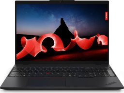 Laptop Lenovo Lenovo ThinkPad L16 Gen 1 21L7 - 180deg-Scharnierdesign - AMD Ryzen 5 Pro 7535U / 2.9 GHz - Win 11 Pro - Radeon 660M - 16 GB RAM - 512 GB SSD TCG Opal Encryption 2, NVMe - 40.6 cm (16") IPS 1920 x 1200 - Wi-Fi 6E, Bluetooth - Schwarz - kbd: