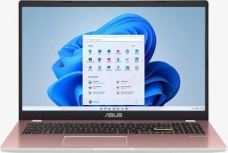 Laptop Asus Asus Vivobook Go 15 FHD IPS Pentium Silver N6000 4GB 128GB W11S, Rose Pink Renew