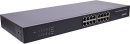 Switch InLine InLine® Gigabit Network Switch 16-Port, 1Gb/s, 19" 1U, metal, fanless