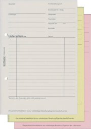Herlitz Herlitz Lieferscheinbuch A5 205 3x40 Bl. selbstdurchschreibe